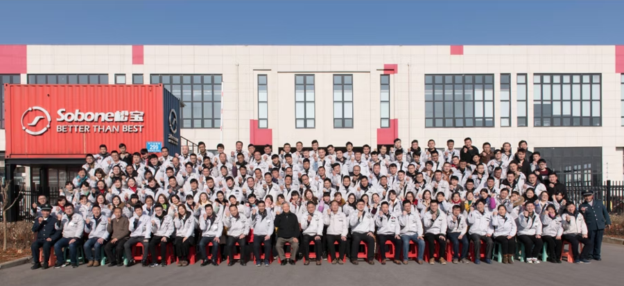 松宝公司团队合影